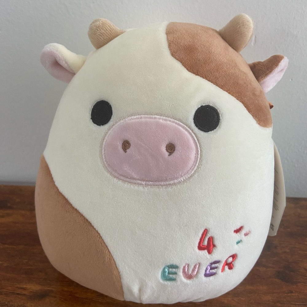 Squishmallow Ronni The Cow Stitching 4 🩷❤️💚 Ever